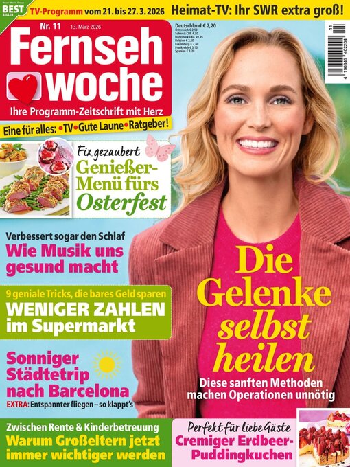 Title details for Fernsehwoche by Bauer Vertriebs KG - Available